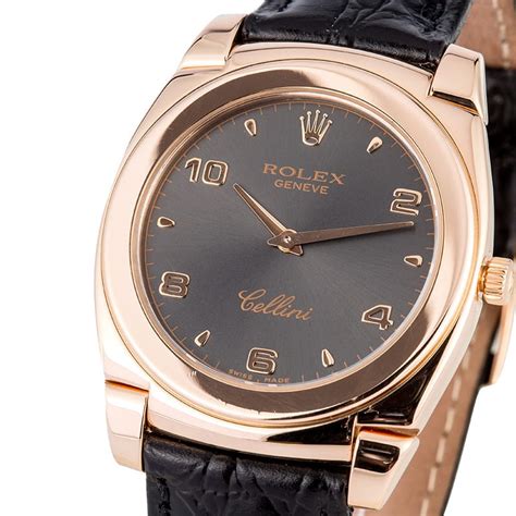 rolex cellini rose gold price.